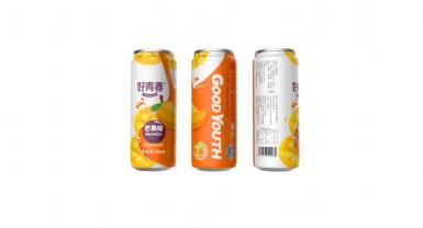 Mango Flavour Sparkling Drink